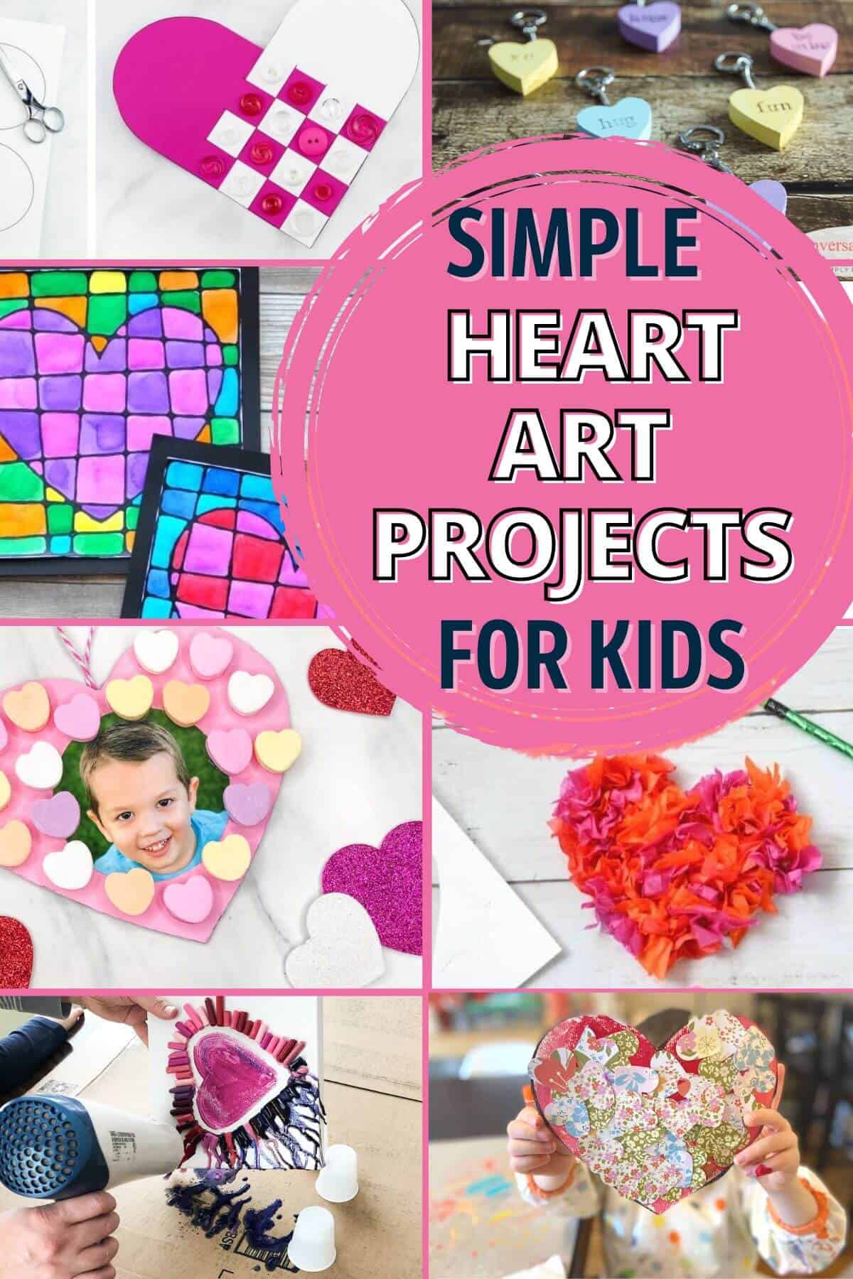 35+ Easy Heart Crafts For Kids Of All Ages - Crafty Art Ideas