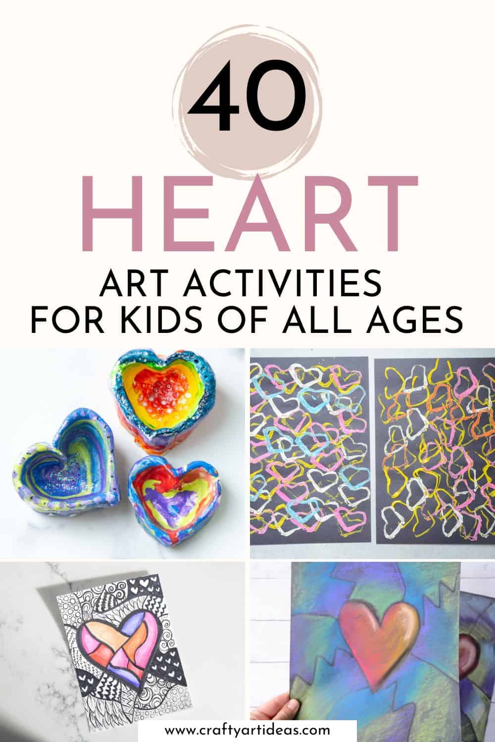 40+ Easy Heart Crafts For Kids Of All Ages - Crafty Art Ideas