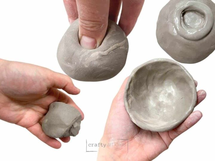 How To Make A Pinch Pot Easily With Kids Crafty Art Ideas