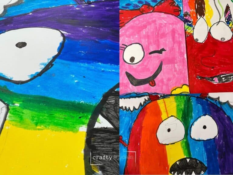 Color Monster Social Emotional Craft For Kids