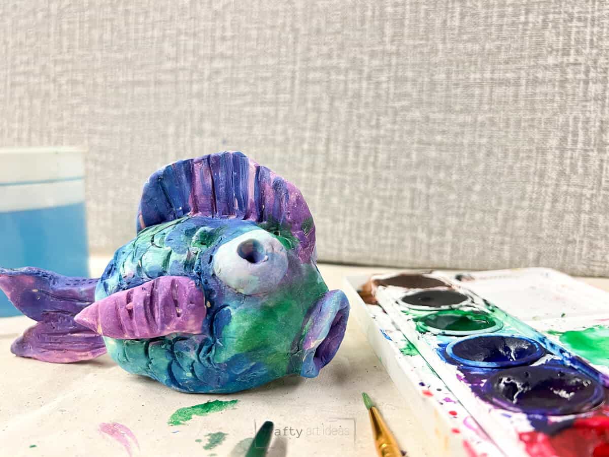 Can You Paint Clay With Watercolor Paint?