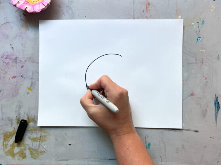 Easy Flower Painting Idea For Kids - Crafty Art Ideas