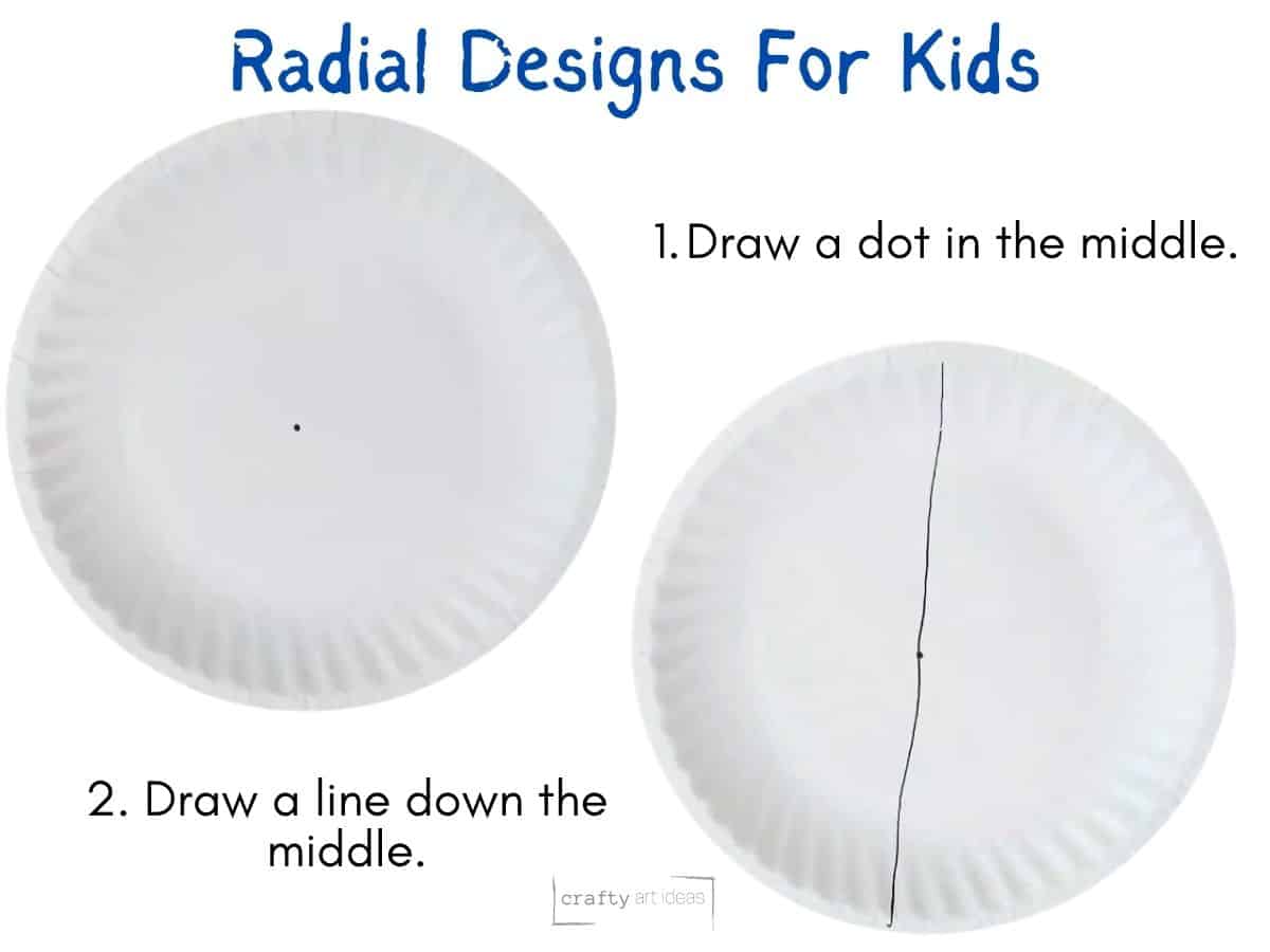 How To Draw Easy Radial Symmetry Art For Kids - Crafty Art Ideas