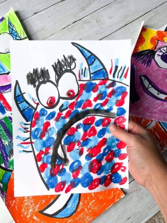 20+ Cool 1st Grade Art Projects For Creative Kids - Crafty Art Ideas