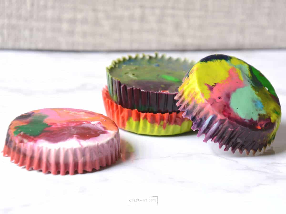 How To Make Homemade Crayons In Cupcake Liners