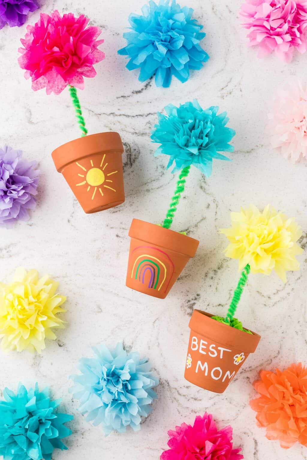 25+ Pretty Flower Art Project & Craft Ideas For Kids - Crafty Art Ideas