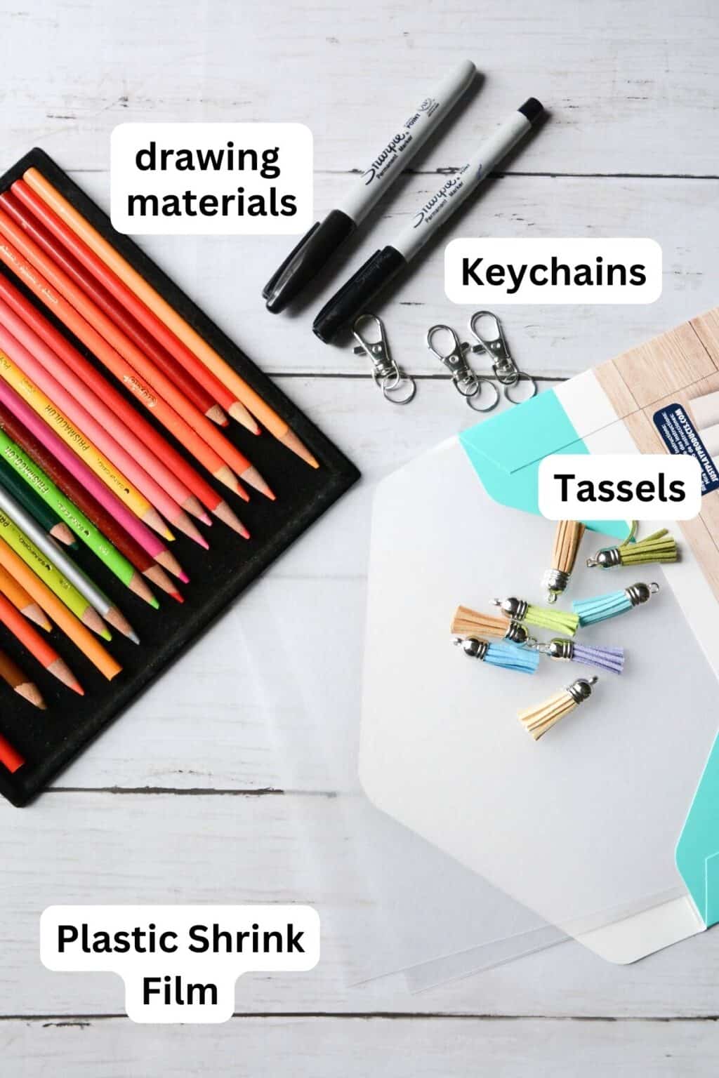 Customizable DIY Shrink Plastic Keychains (In Under 10 Minutes ...