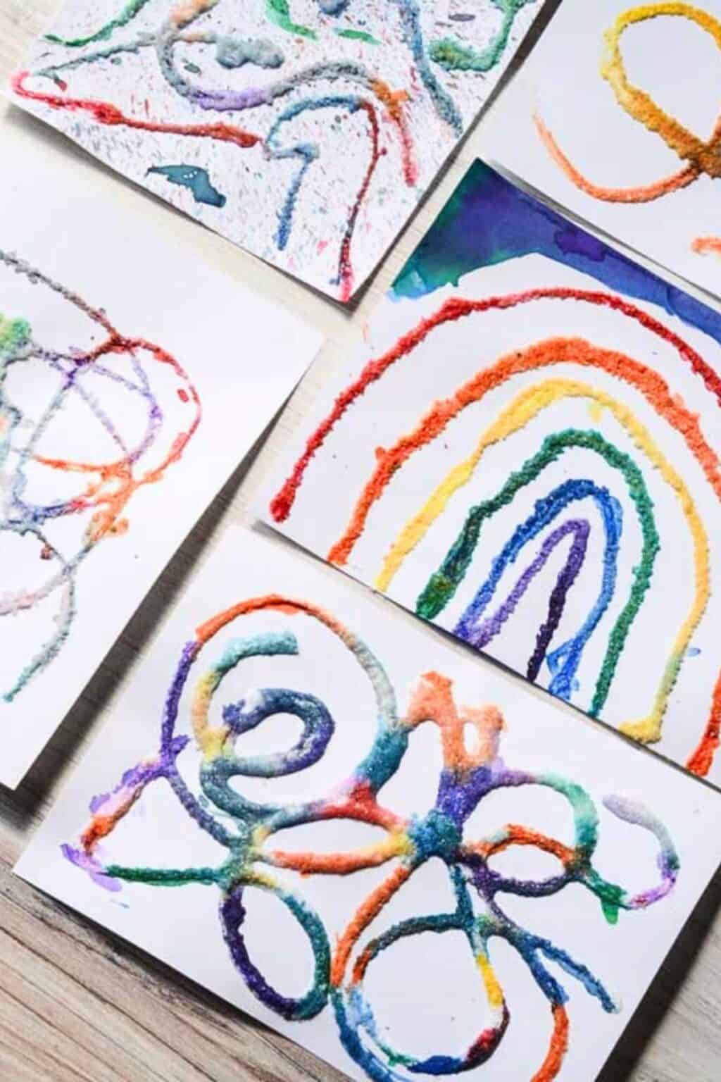 18+ Cool Kindergarten Art Projects Kids Will Love - Crafty Art Ideas
