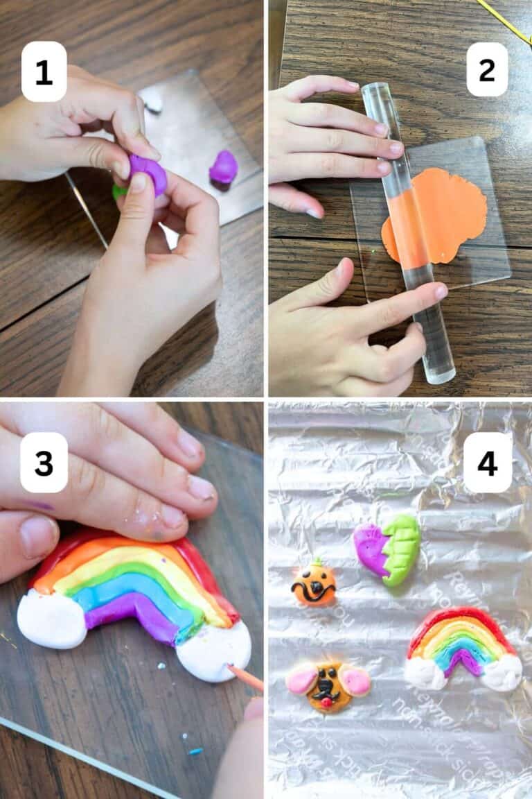 How To Make DIY Polymer Clay Fridge Magnets At Home - Crafty Art Ideas