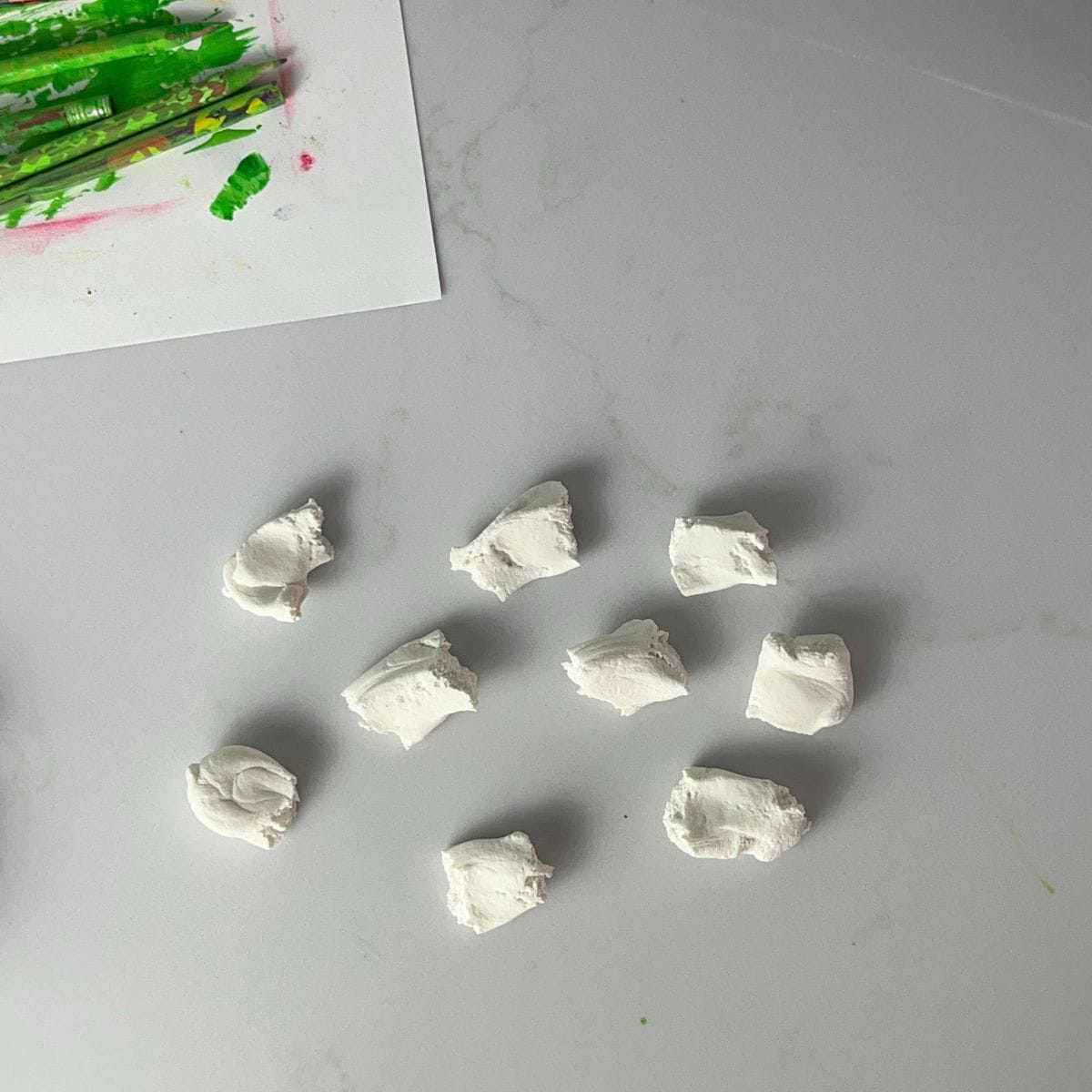 White Model magic split into 9 sections.