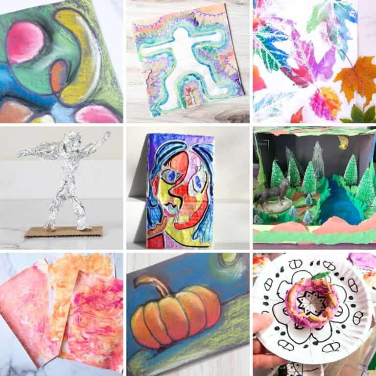 16+ Inspiring 3rd Grade Art Projects Kids Love