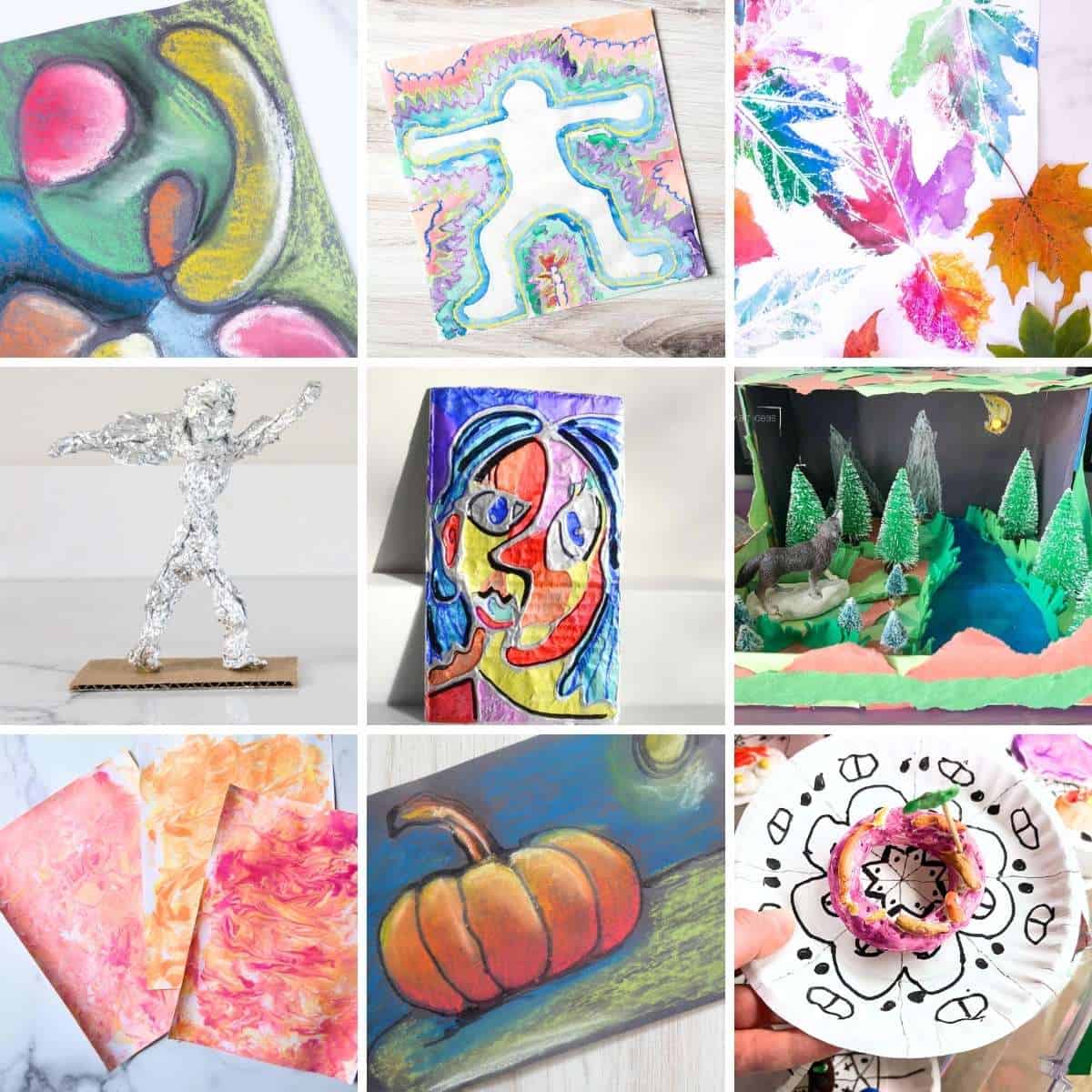 16+ Inspiring 3rd Grade Art Projects Kids Love